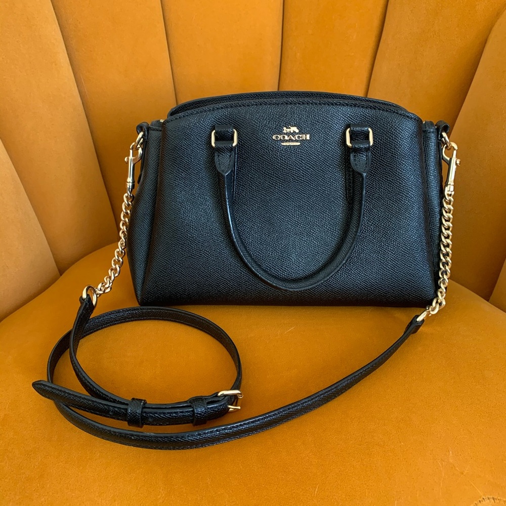 Coach Mini Sage Carryall in Black